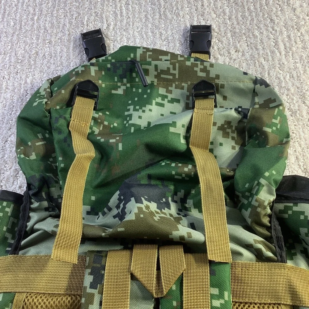 Camouflage Hiking Backpack Large Camping Military Tactical‎ Travel Bag New
